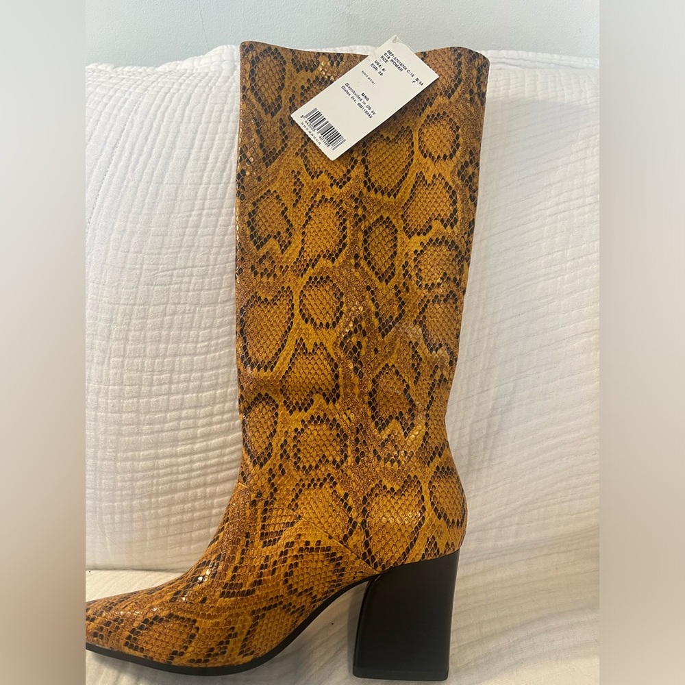 Snakeskin Boots